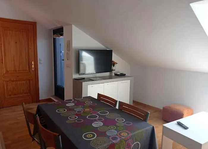 ático Céntrico Con Terraza Y Vistas Al Mar Appartamento